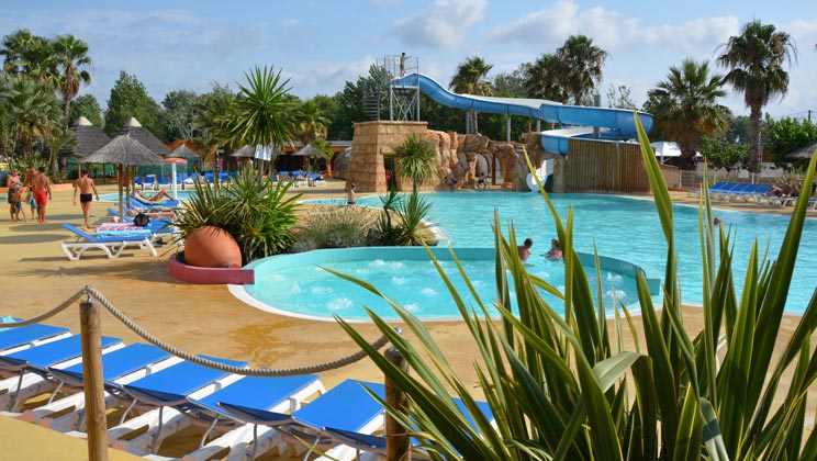 Campsite L'Air Marin - Holiday Lodges in Vias Plage, Languedoc-Roussillon, France
