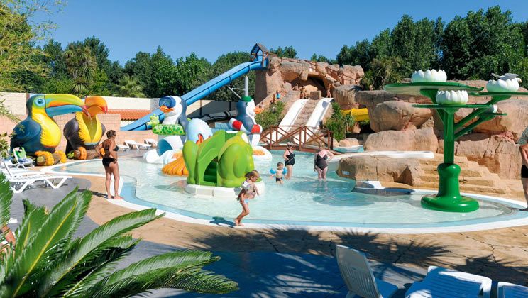 Le Front de Mer Campsite - Holiday Park in Argeles sur Mer, Languedoc-Roussillon, France