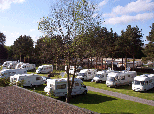 Aberlour Gardens Caravan and Camping Park - Holiday Park in Aberlour, Morayshire, Scotland