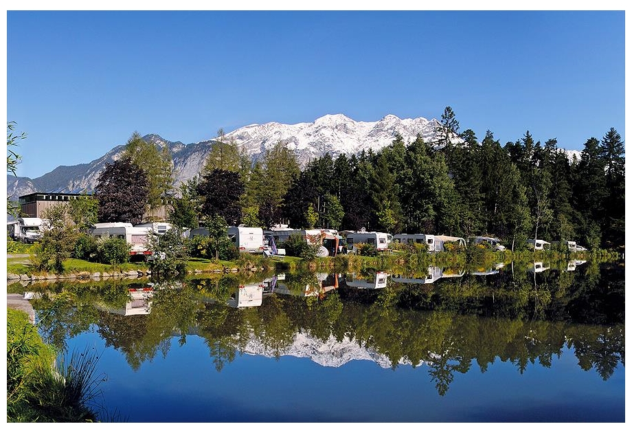 Campsite Ferienparadies Natterer See - Holiday Park in Natters, Tyrol, Austria