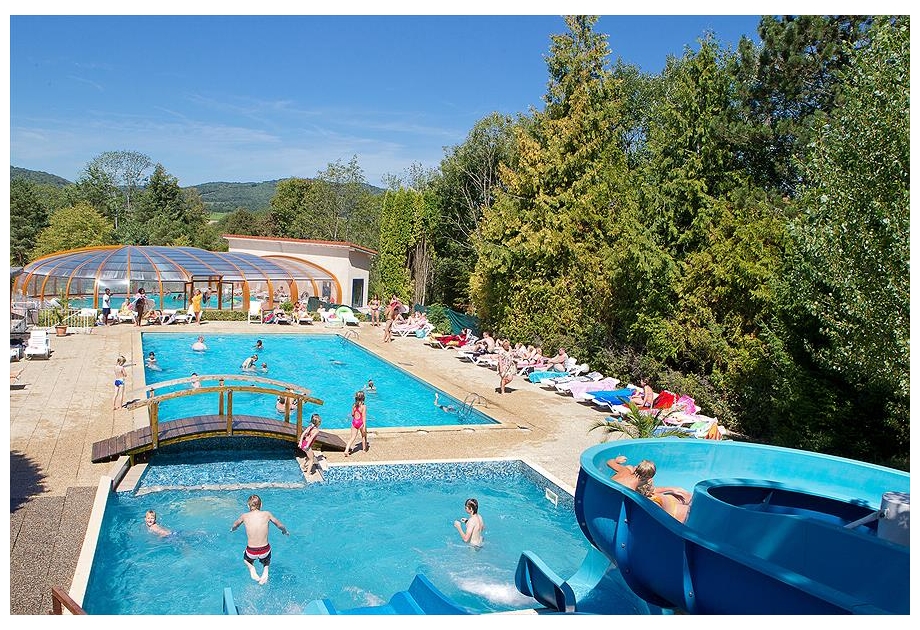 Campsite Le Moulin - Holiday Park in Patornay, Franche Comte, France